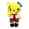 Peluche Hello Kitty x Bob l'Éponge, peluche cuisinier collector Hello Kitty et Nickelodeon
