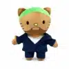 Peluche Hello Kitty x Frank Ocean, peluche marine collector Hello Kitty et R&B