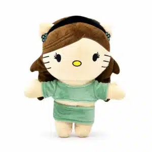 Peluche Hello Kitty x Ariana Grande Positions, peluche pastel collector Hello Kitty et pop