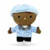 Peluche Hello Kitty x Tyler The Creator Style B, peluche pastel collector Hello Kitty et hip-hop