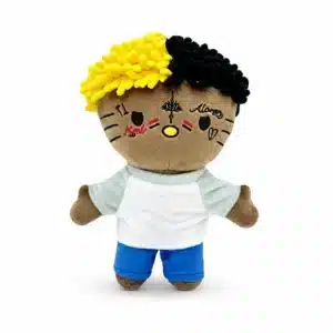 Peluche Hello Kitty x XXXTentacion, peluche hommage collector Hello Kitty et hip-hop