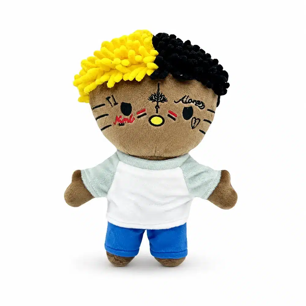 Peluche Hello Kitty x XXXTentacion, peluche hommage collector Hello Kitty et hip-hop