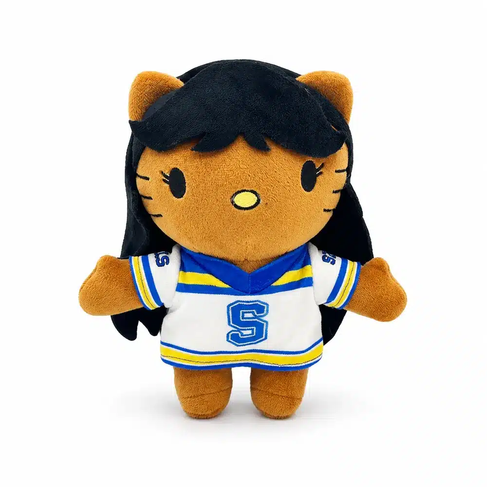 Peluche Hello Kitty x SZA, peluche supporter collector Hello Kitty et R&B