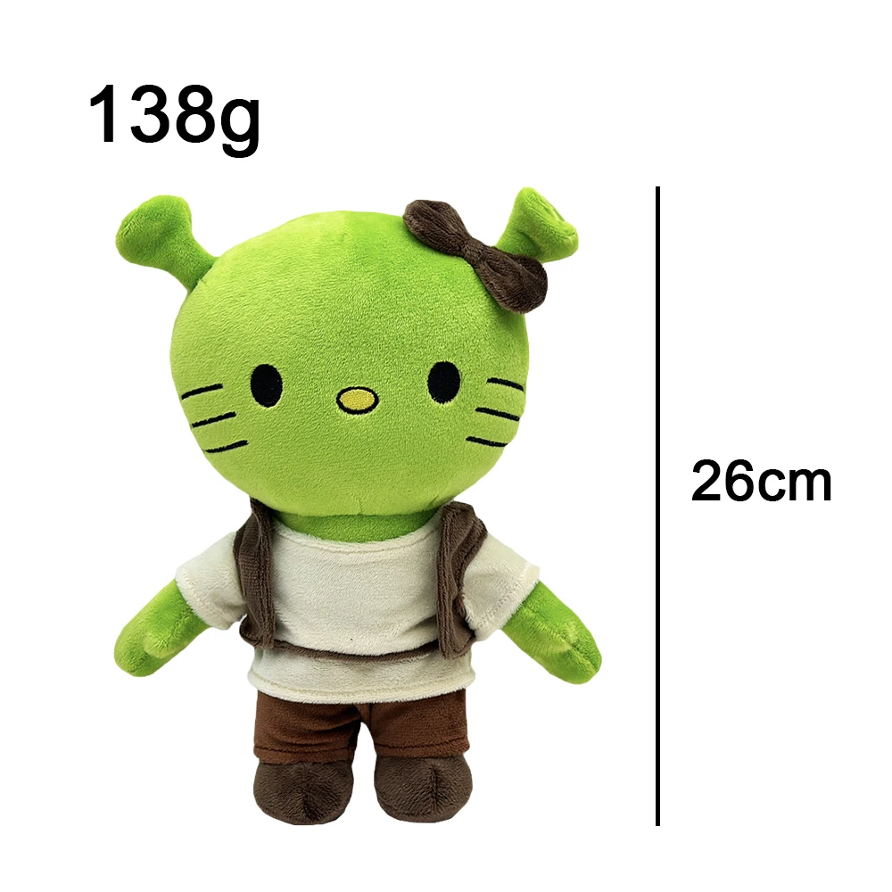Peluche Hello Kitty x Shrek - 26cm – Image 2