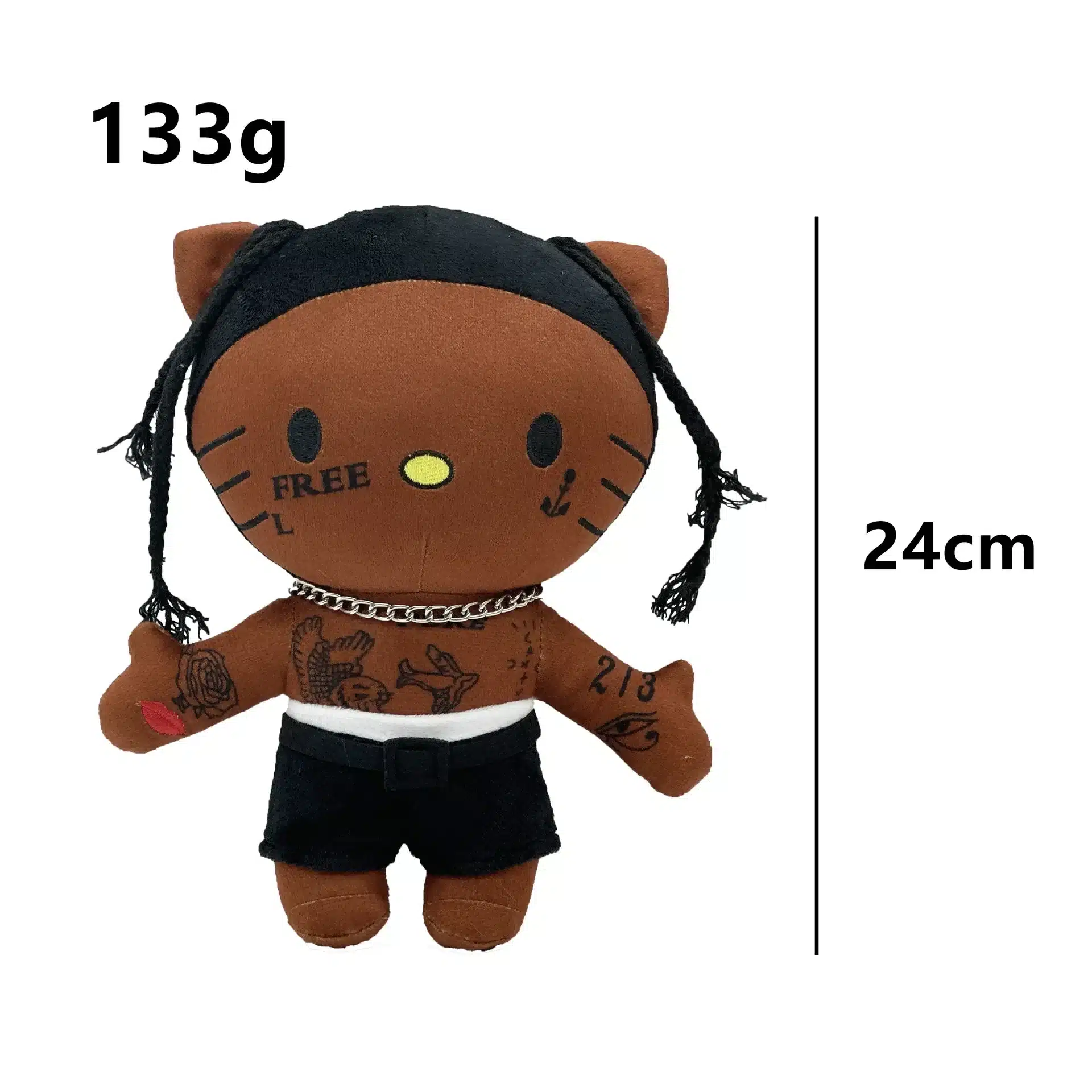 Peluche Hello Kitty x Travis Scott - 24cm – Image 2