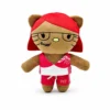 Peluche Hello Kitty x Sexyy Red Style A, peluche basket rouge collector Hello Kitty et rap