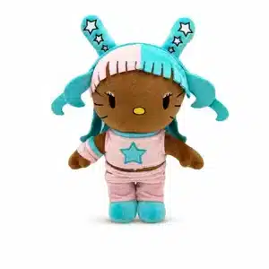 Peluche Hello Kitty x Megan Thee Stallion, peluche étoilée collector Hello Kitty et hip-hop