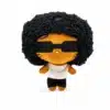 Peluche Hello Kitty x Brent Faiyaz Style B, peluche débardeur collector Hello Kitty et R&B
